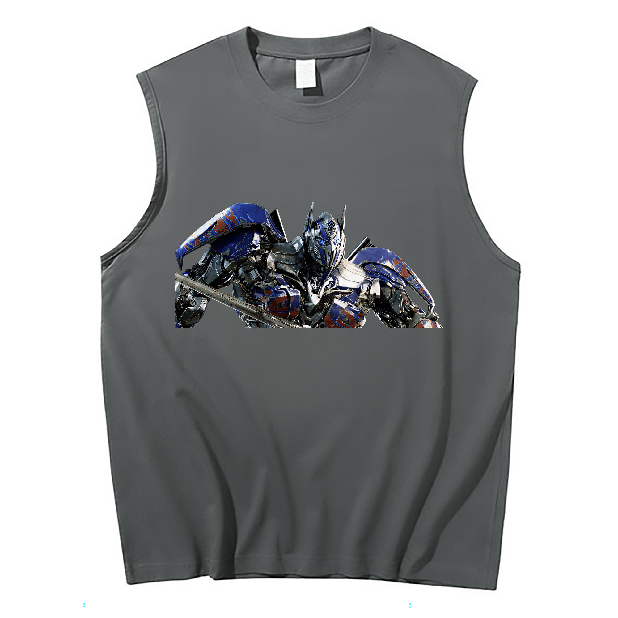 （画像用） Transformers トランスフォーマー コットン100％タンクトップ（フロントプリント）
